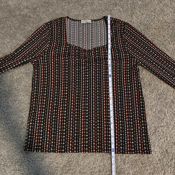 LOFT Outlet Size L Long Sleeve Blouse - Picture 7 of 9